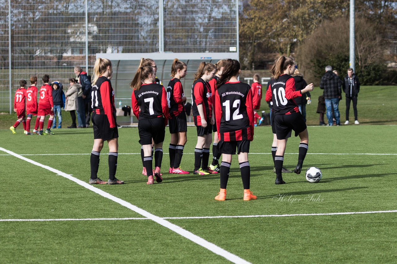 Bild 157 - B-Juniorinnen SG Weststeinburg/Bei - SV Fisia 03 : Ergebnis: 1:2